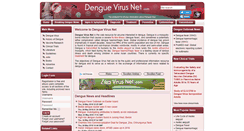 Desktop Screenshot of denguevirusnet.com